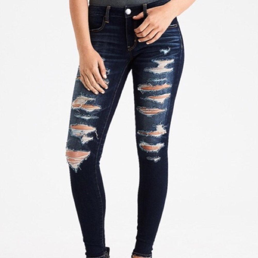 American Eagle Ripped Jeans